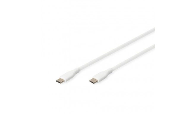 Digitus USB-C silicone connection cable, 2m, white