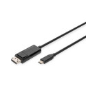 Digitus USB Type-C &lt;=&gt; DisplayPort Bi-Directional Adapter Cable