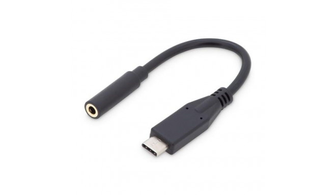 Digitus USB Type-C audio adapter cable, Type-C to 3.5mm stereo