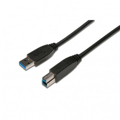 ASSMANN Electronic AK-300115-018-S USB cable USB 3.2 Gen 1 (3.1 Gen 1) 1.8 m USB A USB B Black