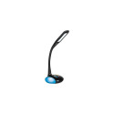 Activejet LED desk lamp VENUS BLACK with RGB base Activejet LED desk lamp VENUS BLACK with RGB base