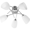 Activejet Classic chandelier pendant ceiling lamp NIKITA nickel 5xE27 for living room Activejet Classic chandelier pendant ceiling lamp NIKITA nickel 5xE27 for living room