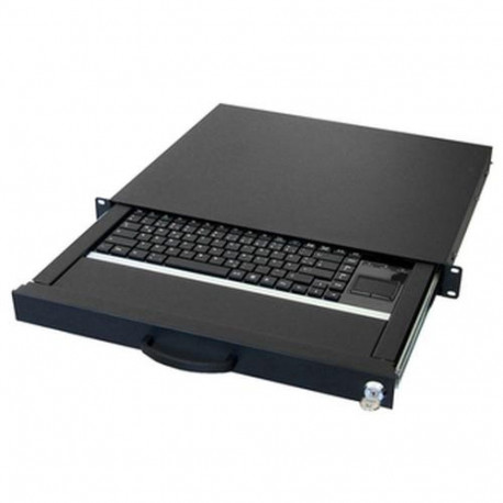 aixcase AIX-19K1UKUSTP-B keyboard USB QWERTY US English Black