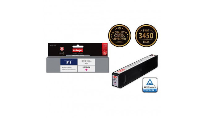 Activejet AH-913MR ink (replacement for HP 913 F6T78AE; Premium; 45 ml; magenta)