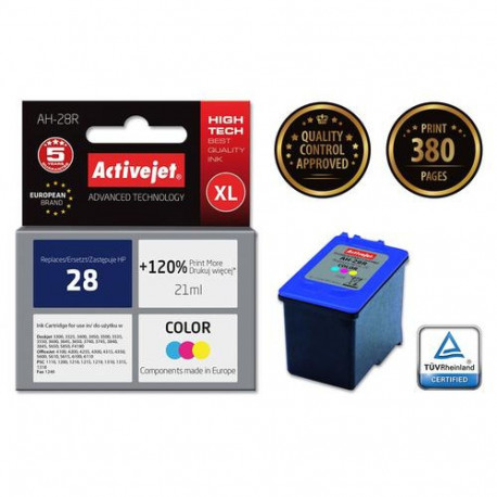 Activejet AH-28R ink (replacement for HP 28 C8728A; Premium; 21 ml; color)