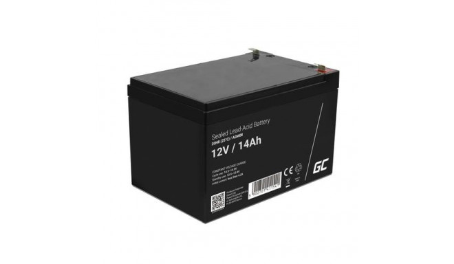Green Cell AGM08 industrial rechargeable battery Sealed Lead Acid (VRLA) 14000 mAh 12 V