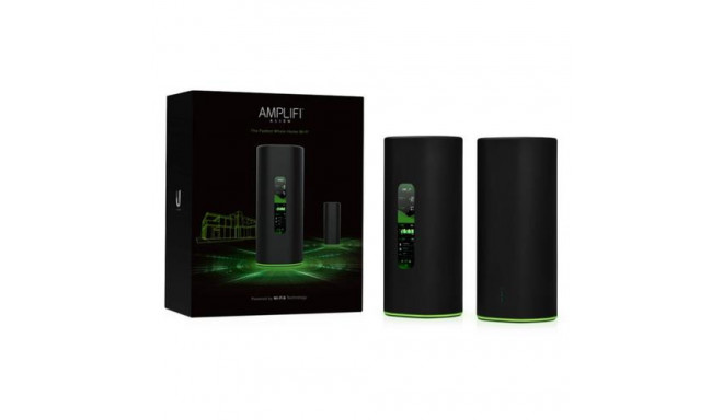 AmpliFi Alien WiFi Kit wireless router Gigabit Ethernet Dual-band (2.4 GHz / 5 GHz) Black, Green