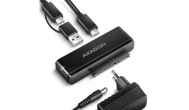 Axagon ADSA-FPX USB-C 10Gbps FAST PORT X adapter for 2.5&quot;/3.5&quot; SSD/HDD