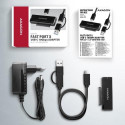 Axagon ADSA-FPX USB-C 10Gbps FAST PORT X adapter for 2.5&quot;/3.5&quot; SSD/HDD