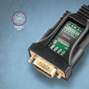 Axagon ADS-1PSN USB-A 2.0 - serial RS-232 DB9-M Prolific adapter cable 1.5m - Adapter - Digital/Date