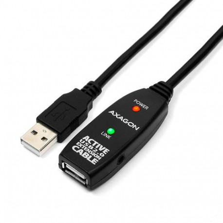 Axagon ADR-210 USB cable USB 2.0 10 m USB A Black