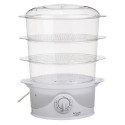 Adler AD 633 steam cooker 3 basket(s) Freestanding 800 W White