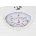 Adler AD 8151W personal scale Rectangle White Mechanical personal scale