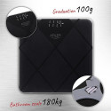 Adler AD 8169 personal scale Rectangle Black, Graphite Electronic personal scale