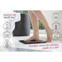Adler AD 8169 personal scale Rectangle Black, Graphite Electronic personal scale