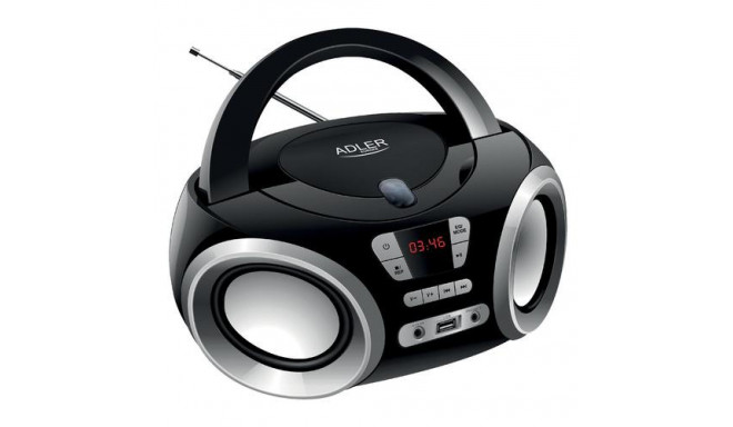 Adler AD 1181 CD player Portable CD player Black, Silver