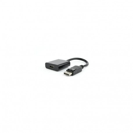 Gembird AB-DPM-HDMIF-002 video cable adapter 0.1 m DisplayPort HDMI Black
