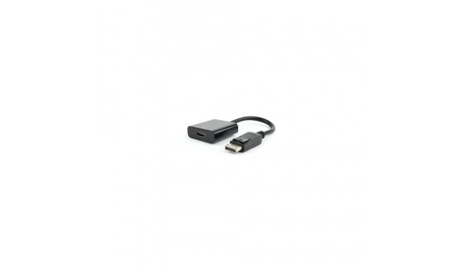 Gembird AB-DPM-HDMIF-002 video cable adapter 0.1 m DisplayPort HDMI Black