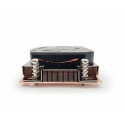 Dynatron A52 computer cooling system Processor Air cooler 8 cm Black, Grey 1 pc(s)