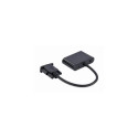 Gembird A-VGA-HDMI-02 video cable adapter 0.15 m HDMI + VGA (D-Sub) VGA (D-Sub) Black