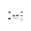 Gembird A-VGA-HDMI-01 video cable adapter 0.15 m HDMI Type A (Standard) VGA (D-Sub) Black