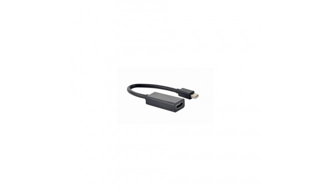 Gembird A-MDPM-HDMIF-02 video cable adapter Mini DisplayPort HDMI Type A (Standard) Black