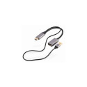 Gembird A-HDMIM-DPF-02 video cable adapter 0.1 m HDMI Type A (Standard) DisplayPort Black