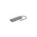 Gembird A-CM-COMBO5-05 interface hub USB 3.2 Gen 1 (3.1 Gen 1) Type-C 5000 Mbit/s Grey