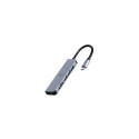 Gembird A-CM-COMBO6-02 laptop dock/port replicator Wired USB 3.2 Gen 1 (3.1 Gen 1) Type-C Grey