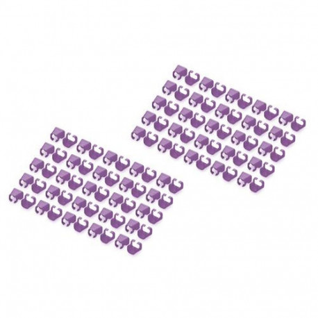 Digitus Color clips for Patch cable - Violet