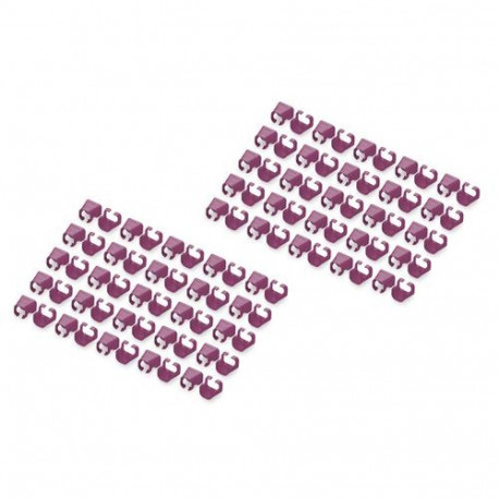 Digitus Color clips for Patch cable - Magenta