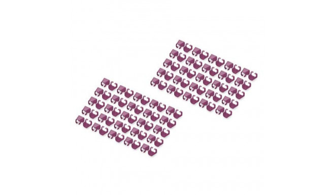Digitus Color clips for Patch cable - Magenta