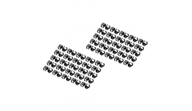Digitus Color clips for Patch cable - Black
