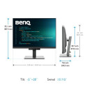 BenQ RD280U computer monitor 71.6 cm (28.2&quot;) 3840 x 2560 pixels 4K Ultra HD Black
