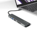 Epico 9915112100080 interface hub USB Type-C Grey