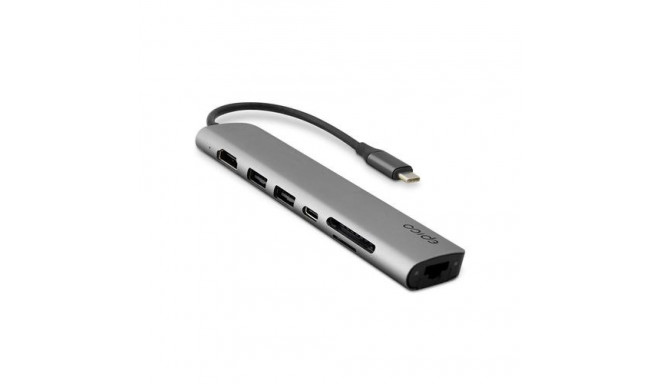 Epico 9915112100071 interface hub USB Type-C 5000 Mbit/s Grey