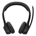 Logitech 981-001451 headphones/headset Wireless Head-band Car/Home office Black