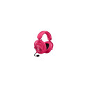 Logitech G 981-001275 headphones/headset Wired &amp; Wireless Head-band Gaming Bluetooth Magenta