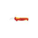 Knipex 98 52 utility knife Orange, Red Fixed blade knife