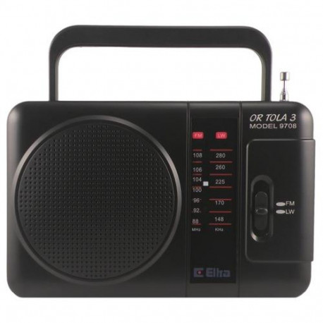 ELTRA TOLA 3 Portable Analog Black