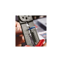 Knipex 97 21 215 B Crimping tool Black, Blue, Red