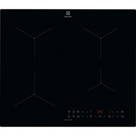 Electrolux LIL61434C Black Built-in 59 cm Zone induction hob 4 zone(s)