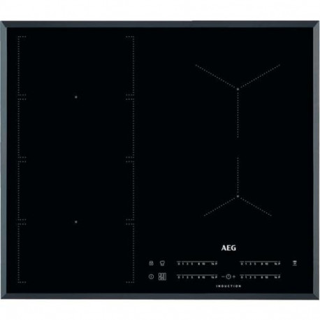 AEG IKE64471FB Black Built-in 60 cm Zone induction hob 4 zone(s)