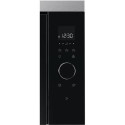 AEG MBB1756SEM Black, Stainless steel Solo microwave Built-in 17 L 800 W