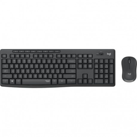 Logitech 920-009794 keyboard Mouse included Office RF Wireless QWERTZ German Graphite