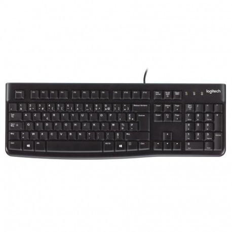 Logitech Keyboard K120 for Business [FR] black/noir