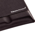 Fellowes Mouse Mat Wrist Support - Health-V Mouse Pad with Antibacterial Protection - Ergonomic Mous