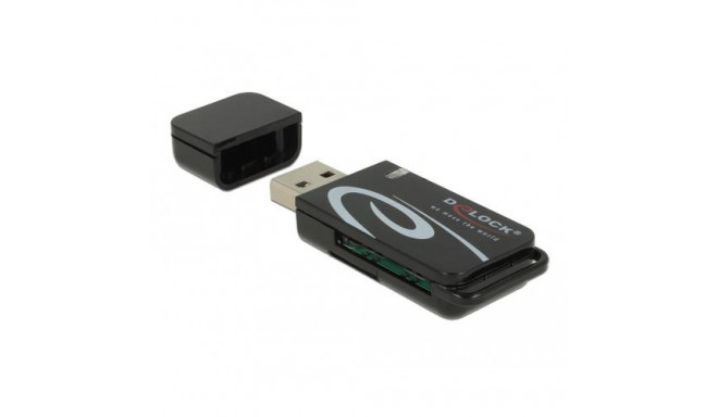 DeLOCK Mini USB 2.0 Card Reader with SD and Micro SD Slot