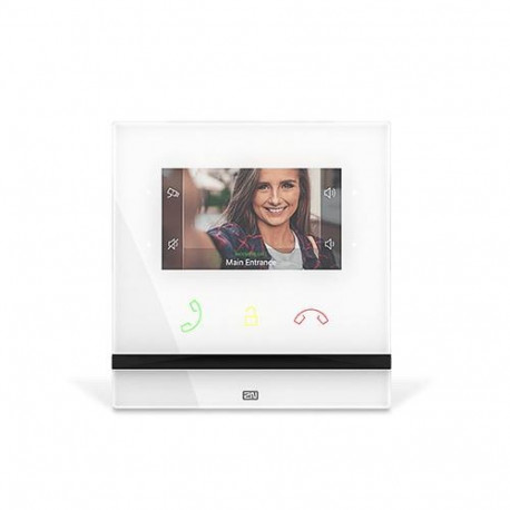 2N Indoor Compact video intercom system 10.9 cm (4.3") White