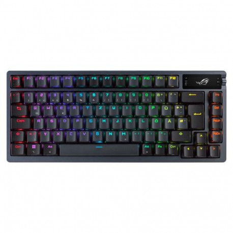 ASUS ROG AZOTH keyboard Gaming USB + RF Wireless + Bluetooth Black